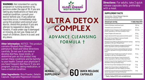 Glory Edward Ultra Detox Complex