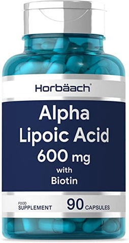 Alpha Lipoic Acid 600mg  Plus Biotin