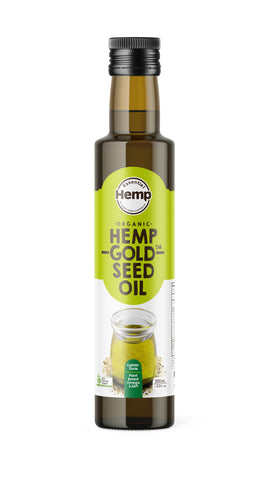 Glory Edward Organic Hemp Seed Oil - Virgin Cold Pressed - 250ml