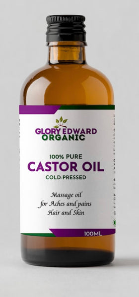 Glory Edward 100 Organic Cold Pressed Castor Oil Vivo Nutrients