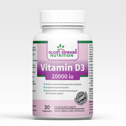 Glory Edward Vitamin D 200001u Capsules