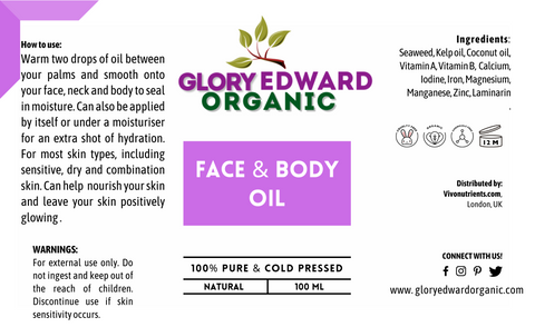 Glory Edward Face & Body oil