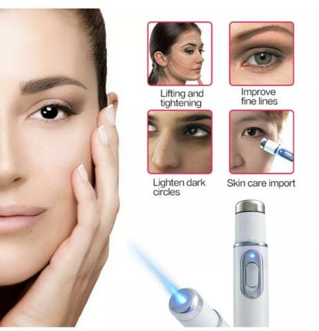 Medical Blue Light Therapy Laser Treatment Pen Acne Scar Wrinkle Removal