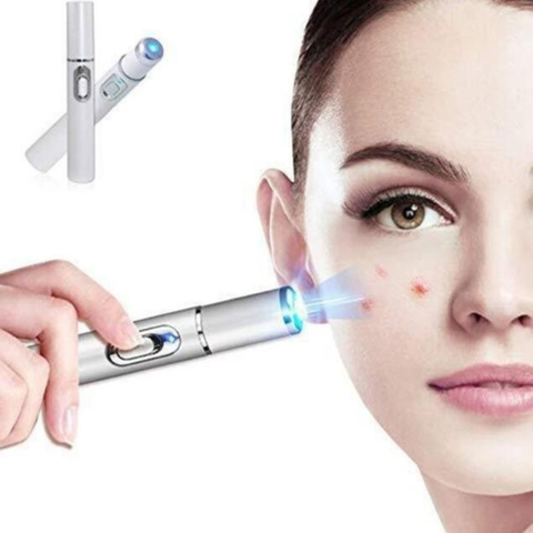 Medical Blue Light Therapy Laser Treatment Pen Acne Scar Wrinkle Removal
