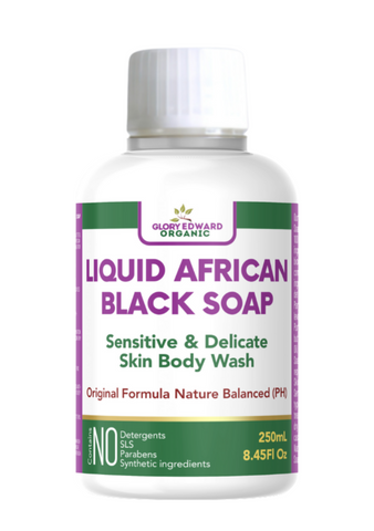 Glory Edward Nutrition Organic Liquid African Black Soap