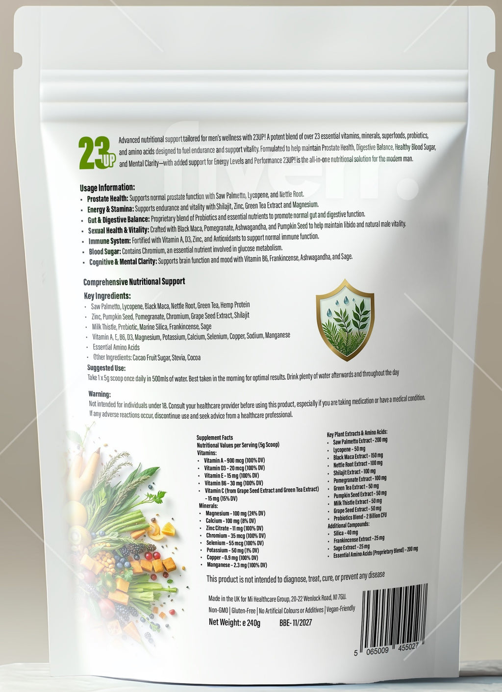 23 UP! The Ultimate Mens Health Formula (NEW)