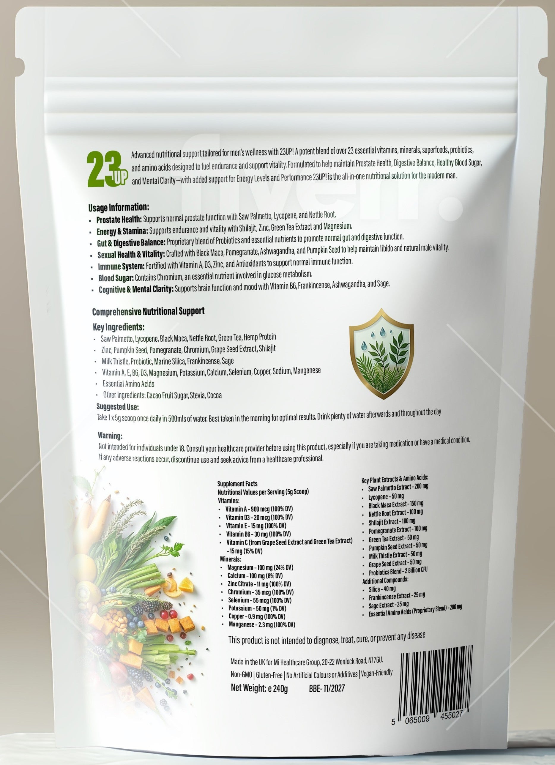 23 UP! The Ultimate Mens Health Formula (NEW)