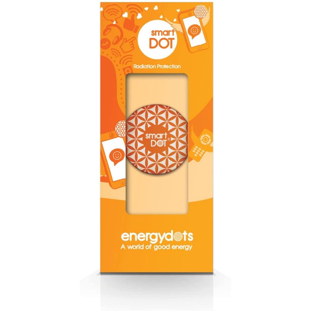 EMF Radiation Blockers | Orange, 1 Pack