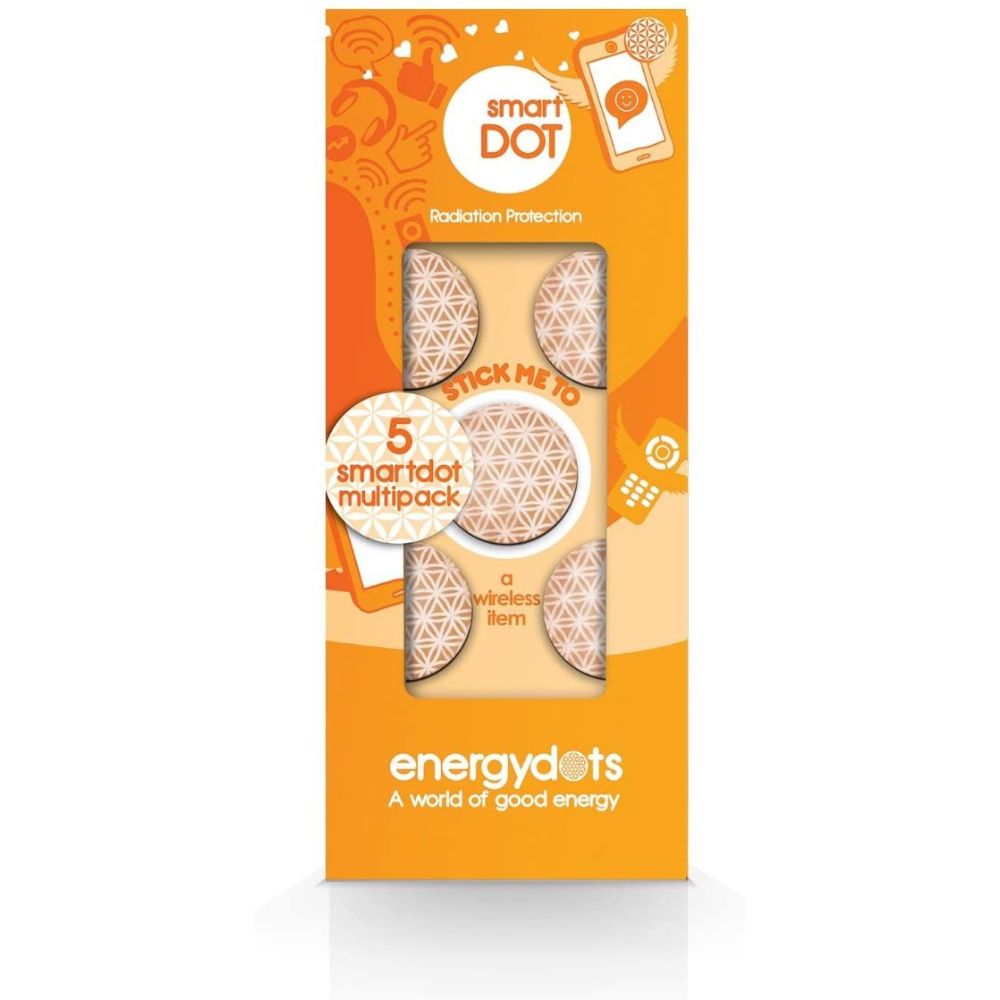 EMF Radiation Protection and Harmonizing Energy Dots, Pack of 5