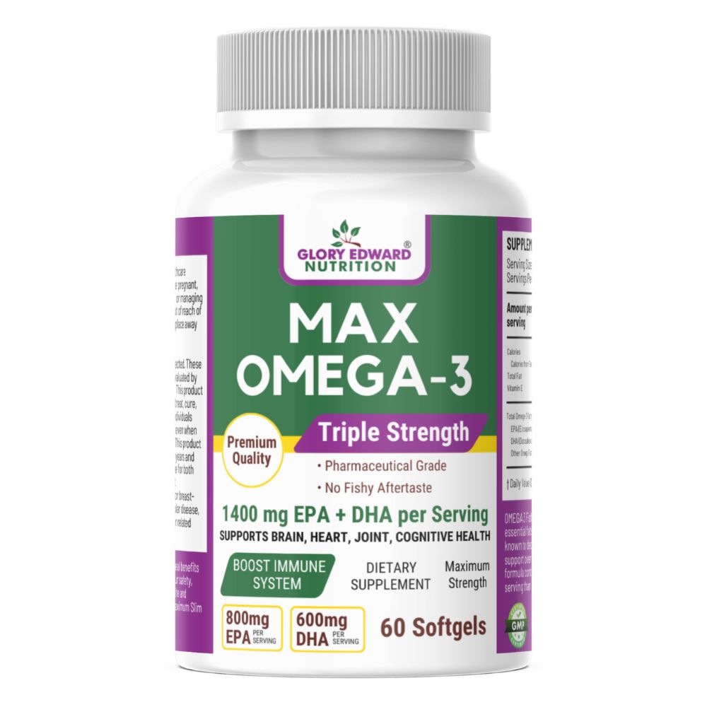 Glory Edward- Max Omega 3 Triple strength