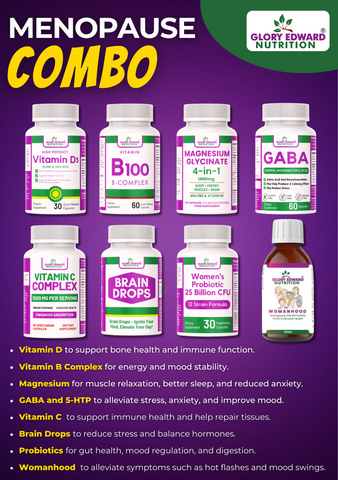 Menopause Combo for Balanced Health & Hormonal Support