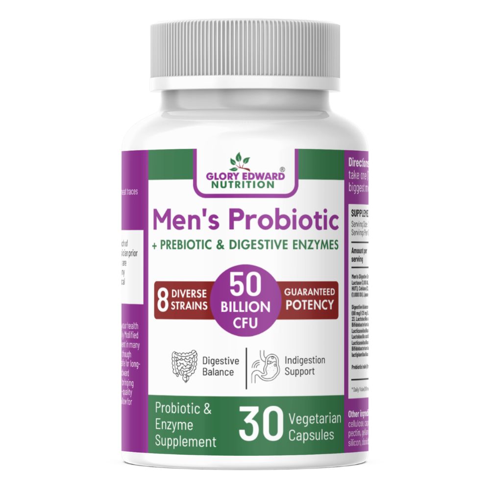 Glory Edward Nutrition Men’s Probiotics Capsules