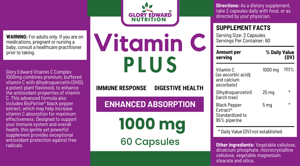 Glory Edward Vitamin C -Complex 1000mg
