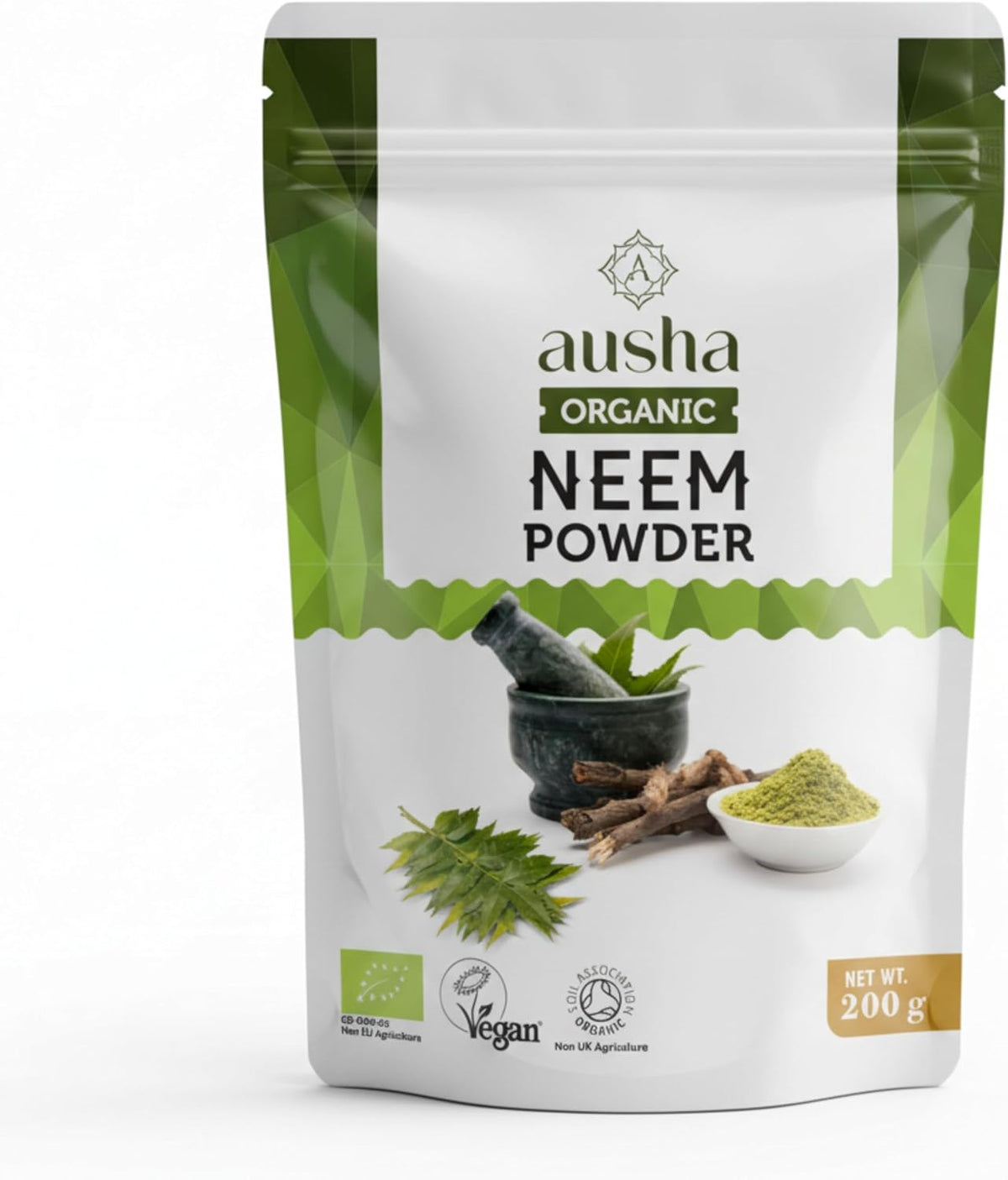 Ausha Organic Neem Powder (200g)