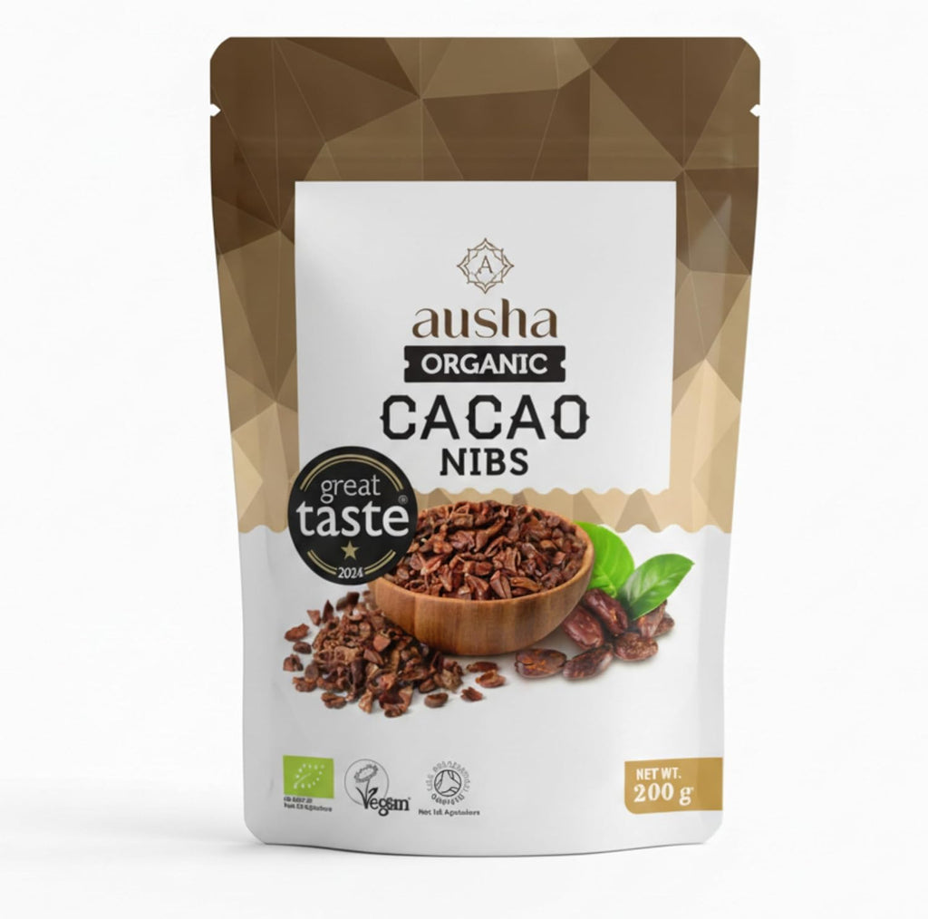 Ausha Organic Cacao Nibs (200g)