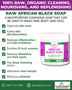 Glory Edward Nutrition Organic Raw African Black Soap