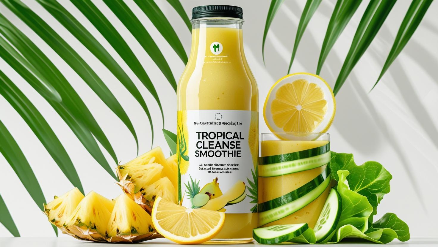 Tropical Cleanse Smoothie- Glory Edward organic-only in store