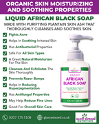 Glory Edward Nutrition Organic Liquid African Black Soap