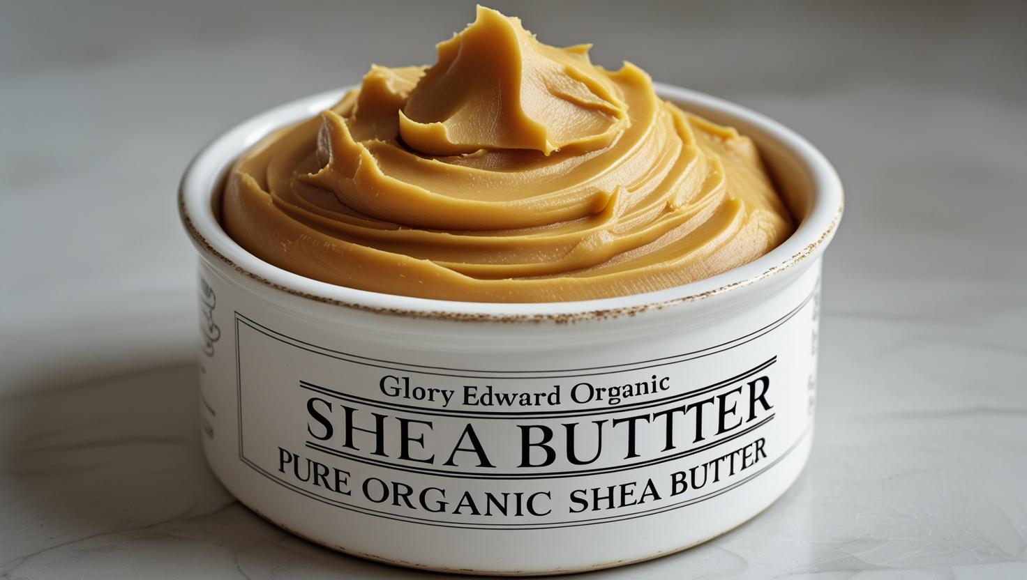 Glory Edward Nutrition 100% Pure Organic Shea Butter