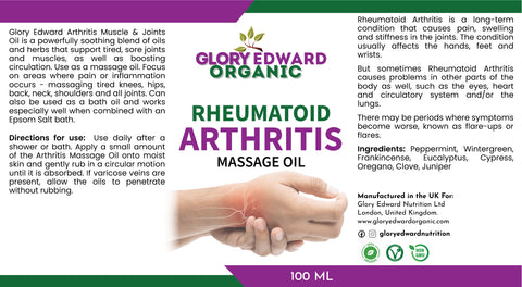 Glory Edward Rheumatoid Arthritis Massage Oil