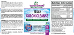 Glory Edward 15 Day Colon Cleanse and Detox, Herbal Detox Formula,