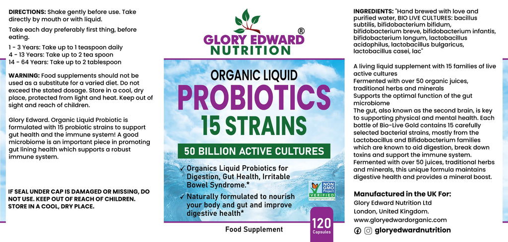 Glory Edward Liquid Probiotics 100ml